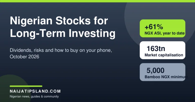 Best Nigerian Stocks for Long-Term Investing in 2026 (and How to Buy Them on Your Phone)