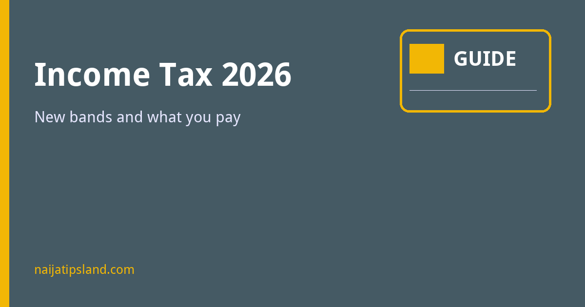 Personal Income Tax in Nigeria 2026: New Bands and What Employees Pay 1 Income Tax 2026 guide graphic
