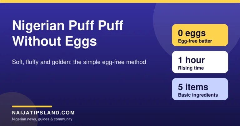 How to Make Nigerian Puff Puff Without Eggs (2026): Soft, Fluffy and Easy