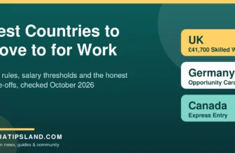 Best countries for Nigerians to move to for work