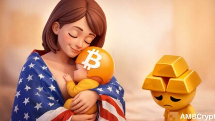 Bitcoin overtakes gold in U.S. ownership – Yet BTC hinges on THIS level