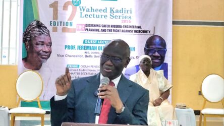 Engineers, town planners urged to help govt fight insecurity