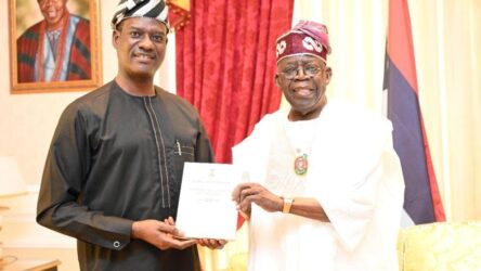 Taiwo Oyedele sworn in as Minister of State for Finance