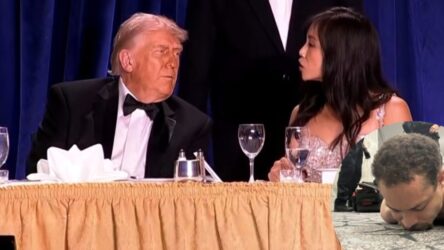 Trump rushed off stage after shooting incident at DC Media dinner, gunman arrested