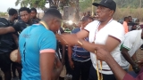 BREAKING: APC Senator Kelvin Chukwu Caught On Camera Assaulting Constituent At Football Event In Enugu